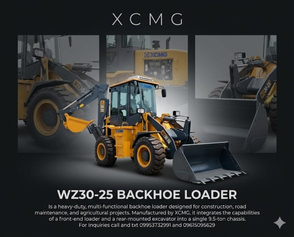 XCMG WZ30-25 Backhoe Loader 0.3/1cbm Yuchai Engine in Malabon - Image 1