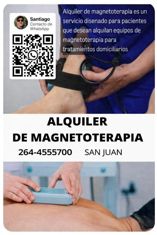 ALQUILER DE MAGNETOTERAPIA/DOLOR en Chimbas - Imagen 6
