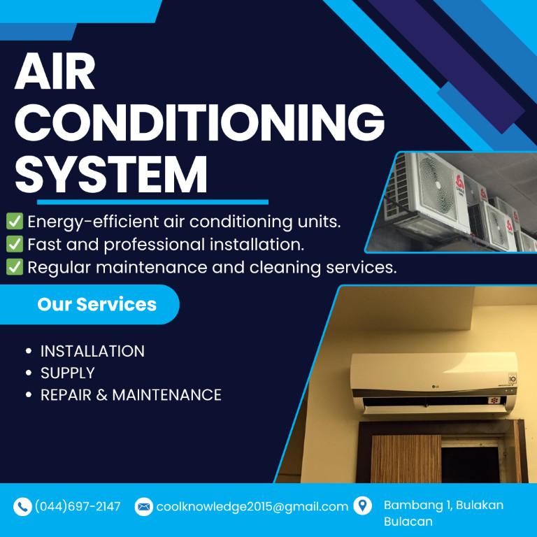 Air Conditioning System++ in Lower Bicutan - Image 1
