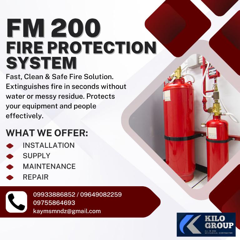FM 200 Fire Protection System in Lower Bicutan - Image 1