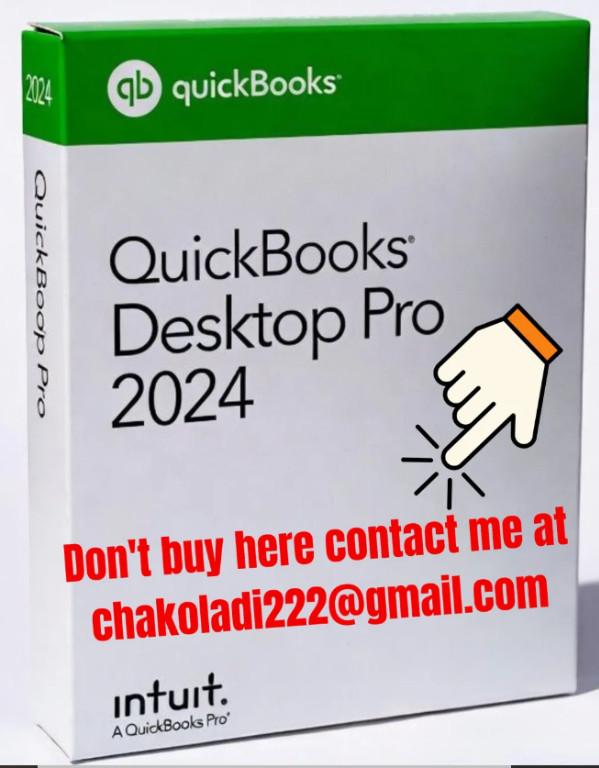 Intuit Quickbooks Desktop Pro Edition 2024 For 3 User Lifetime in United States - Image 1