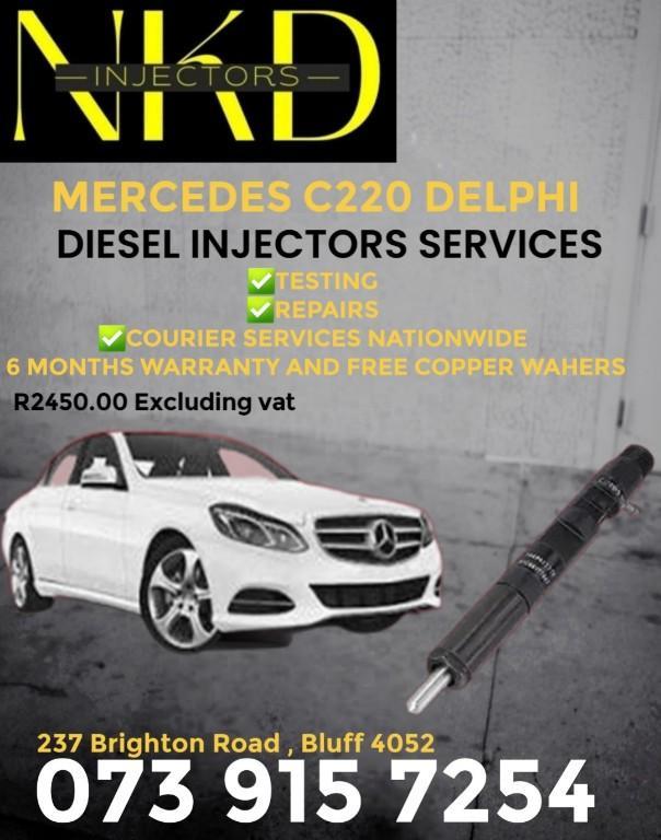 Mercedes C220 Delphi Diesel Injectors in South Africa - Image 1