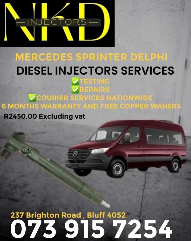Mercedes Sprinter Delphi Diesel Injectors in South Africa - Image 1