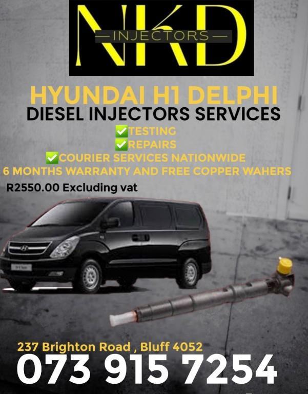 Hyundai H1 Delphi Diesel Injectors in South Africa - Image 1