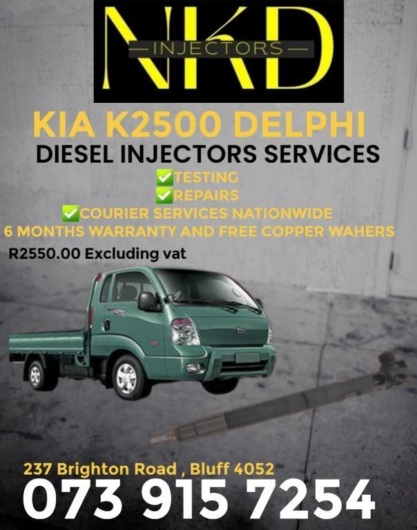 Kia K2500 Delphi Diesel Injectors in South Africa - Image 1