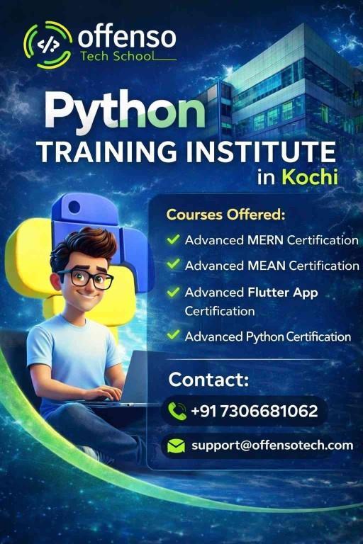 Python Training Center in Kochi – Beginner to Advanced Level in Thrissur - Image 1