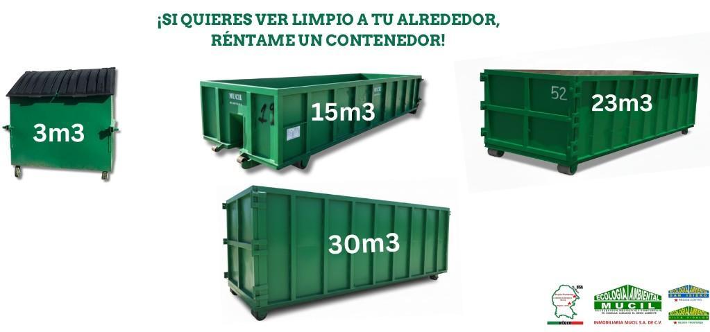 ¡SI QUIERES VER LIMPIO A TU ALREDEDOR RÉNTAME UN CONTENEDOR! en Monclova - Imagen 2