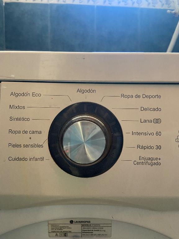 LAVARROPAS MARCA LG USADO en Pablo Nogués - Imagen 5