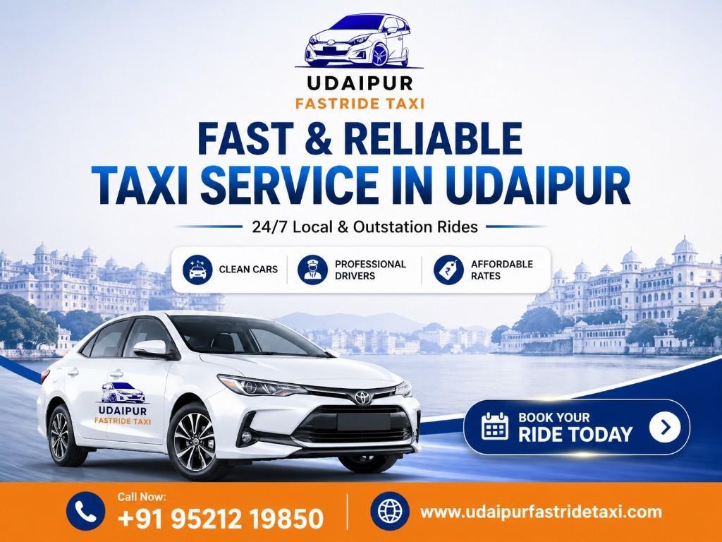 Best Taxi Services in Udaipur for Sightseeing in India - Image 1
