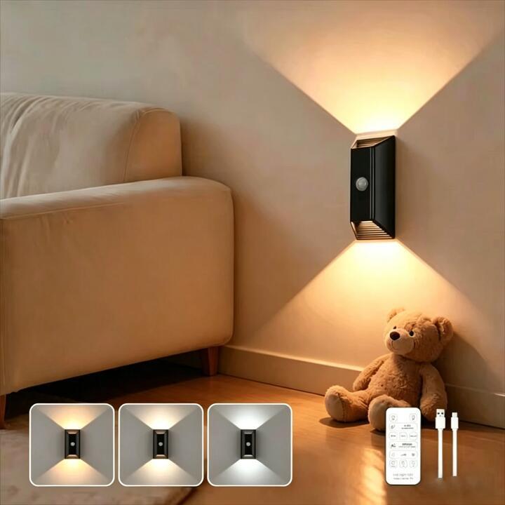 Elfeland Rechargeable LED Motion Sensor Wall Light with … in Australia - Image 1