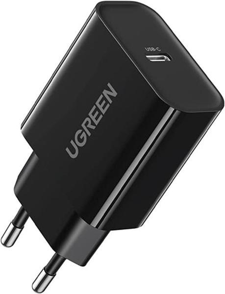 CARGADOR PARED USB 20W IPAD/ IPHONE / GALAXY CARGA RAPIDA NEGRO en Zaragoza - Imagen 1