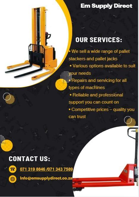 2T Ride On – Full Electric Stacker Lif Height	3000mm Max Load at in Benoni - Image 4