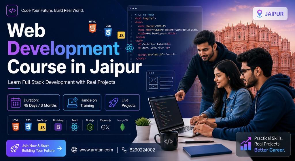 Web Development Course in Jaipur in Jaipur - Image 1