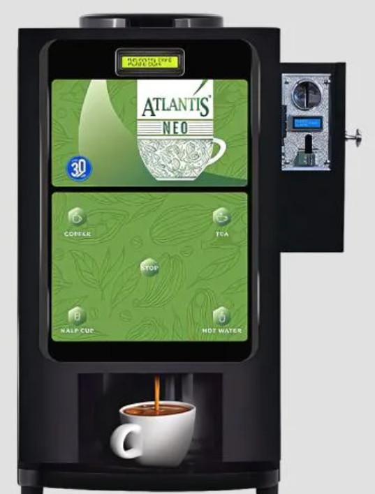 Affordable Coin Operated 2-Lane Tea & Coffee Vending Machine in India - Image 1