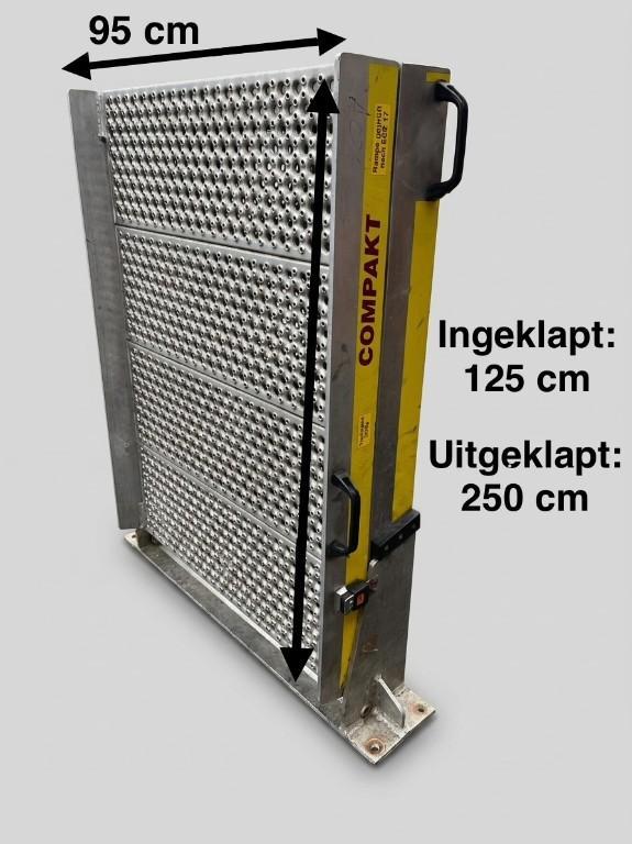 Oprijplaat Compact Rijplaat Rampe Rolstoellift Scootmobiel in Boxmeer - Foto 1