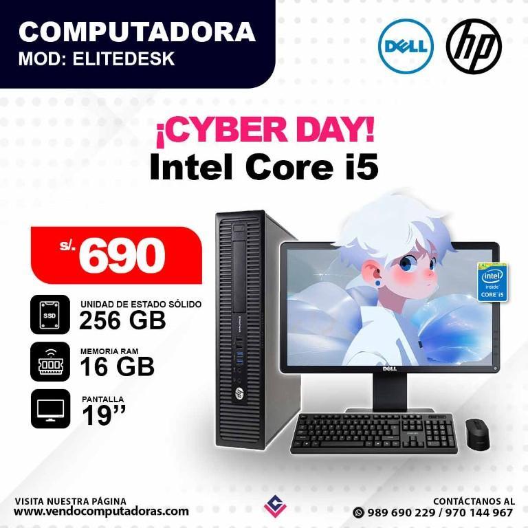 Computadora DELL & HP Intel Core i5 en Lima - Imagen 3