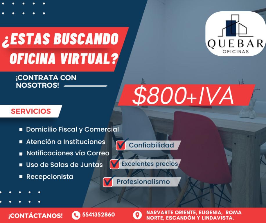¿ESTÁS BUSCANDO OFICINA VIRTUAL en México - Imagen 1