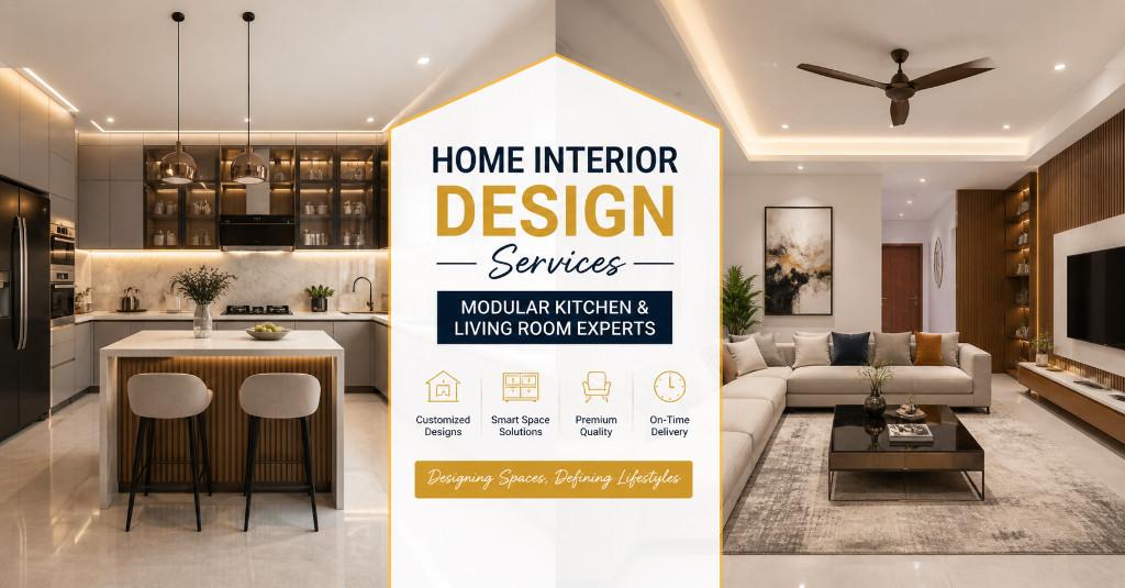 Home Interior Design Services In Hyderabad in Nacharam - Image 1
