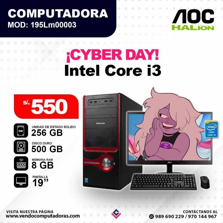 Computadora Intel Core i3 en Perú - Imagen 1