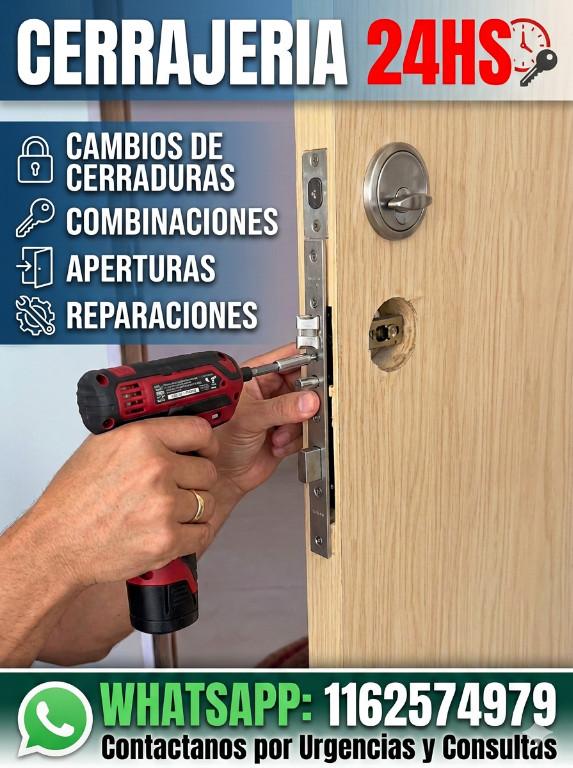 CERRAJERIA A DOMICILIO LAS 24 HORAS APERTURAS LLAMENOSSSSSSSS en San Miguel - Imagen 9
