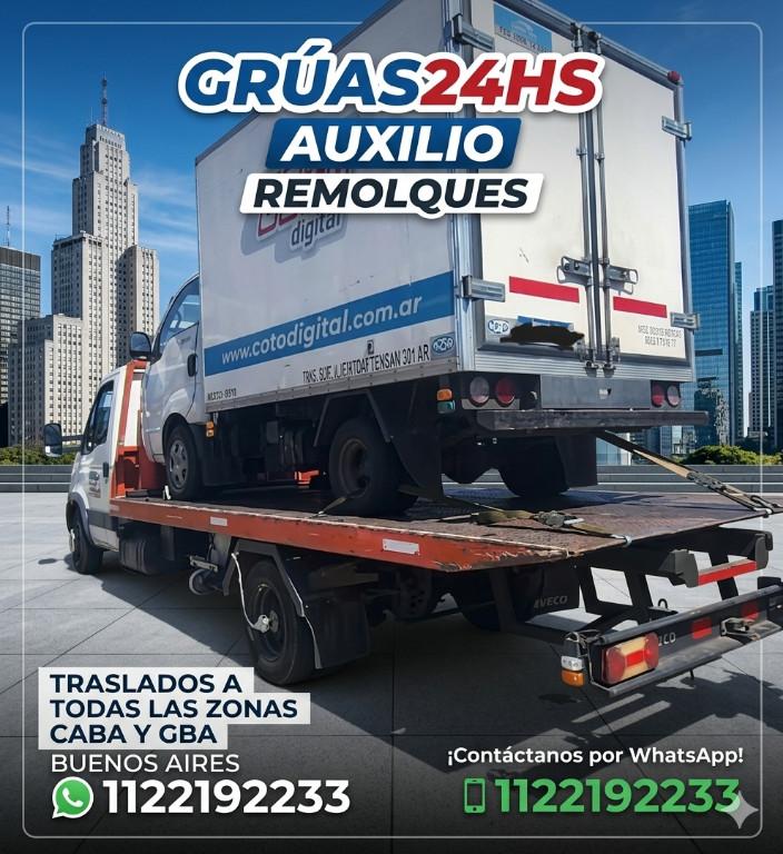 GRÚAS, REMOLQUES, TRASLADOS Y MOVIMIENTOS LAS 24 HORASSSSSSSSSSS en Libertad - Imagen 6