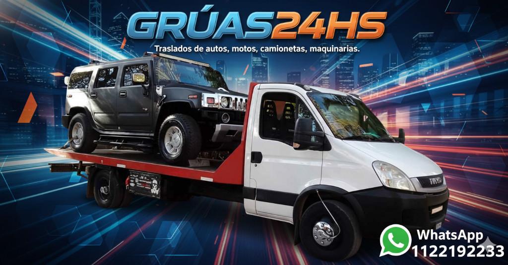 GRÚAS PLANCHAS, REMOLQUES LAS 24 HORAS LLAMANOSSSSSSSSSSSSSSSSSS en Merlo - Imagen 4