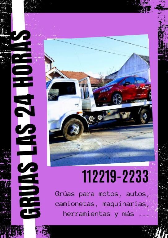 GRÚAS PLANCHAS, REMOLQUES LAS 24 HORAS LLAMANOSSSSSSSSSSSSSSSSSS en Merlo - Imagen 7