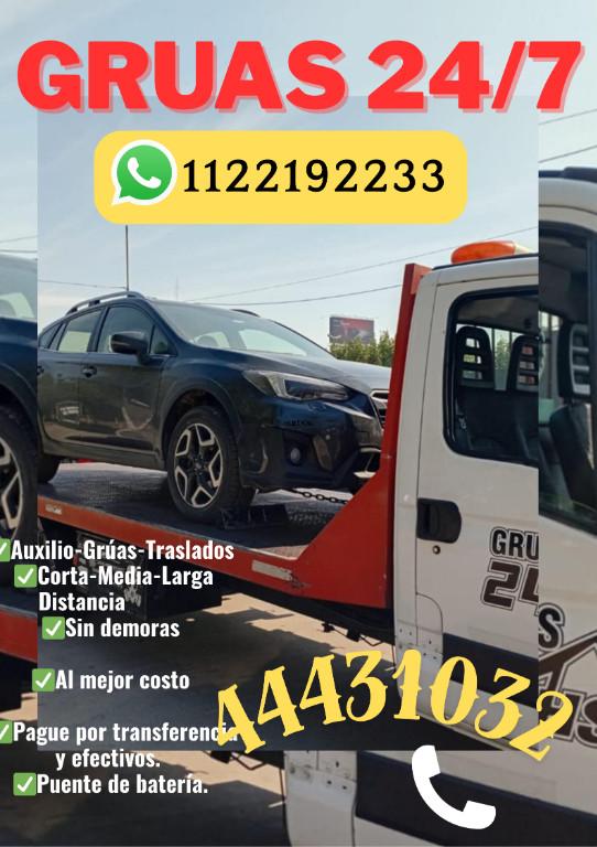 GRÚAS PLANCHAS, REMOLQUES LAS 24 HORAS LLAMANOSSSSSSSSSSSSSSSSSS en Merlo - Imagen 10