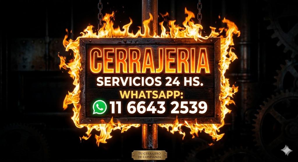 CERRAJERO LAS 24 HORAS LLAMENOS ESTAMOS PARA AYUDARTEEEEEEEEEEEE en Ramos Mejía - Imagen 1