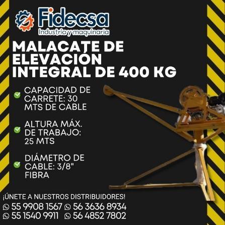 Malacate de elevación integral de 400 kg, Puebla en Teziutlán - Imagen 1