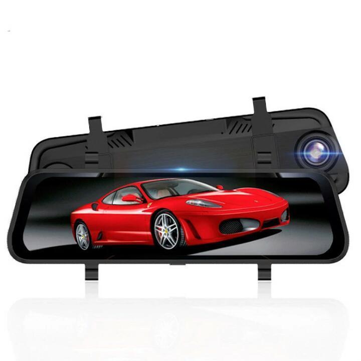 904 10 Inch 1080P Rearview Mirror Dash Cam 2.5D IPS Touch … in Highgate Hill - Image 1
