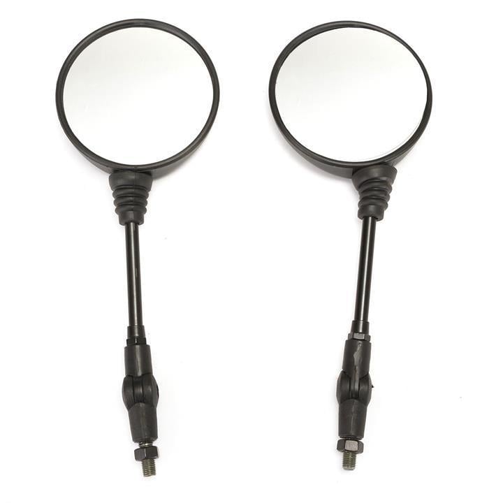 Round Motorcycle Folding Rear View Side Mirror M10x1.25mm in Highgate Hill - Image 1