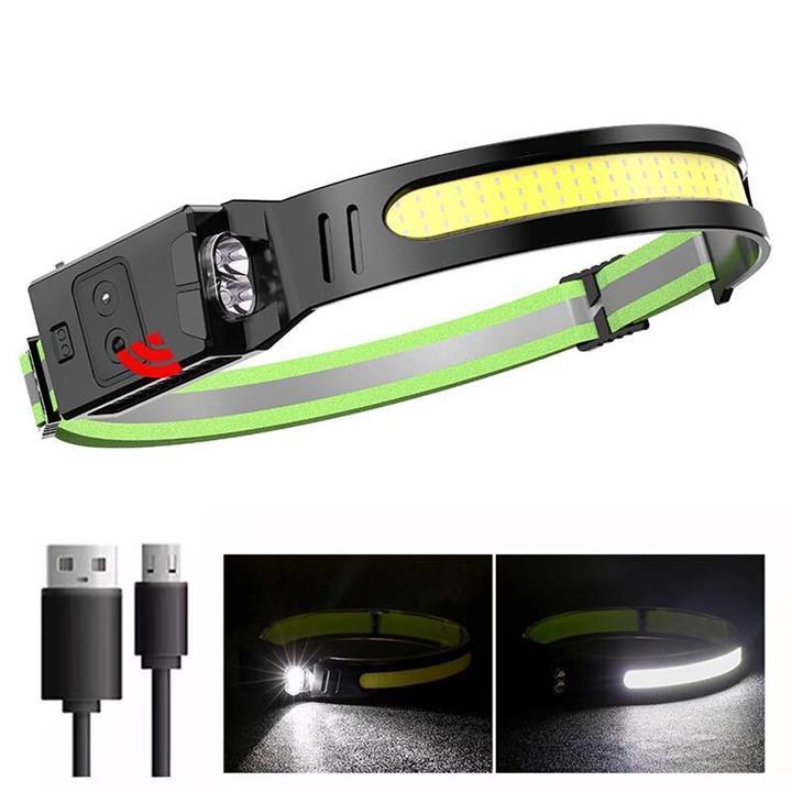 ZTTO 350LM COB Wave Sensor Smart LED Headlamp With USB … in Wallsend - Image 1