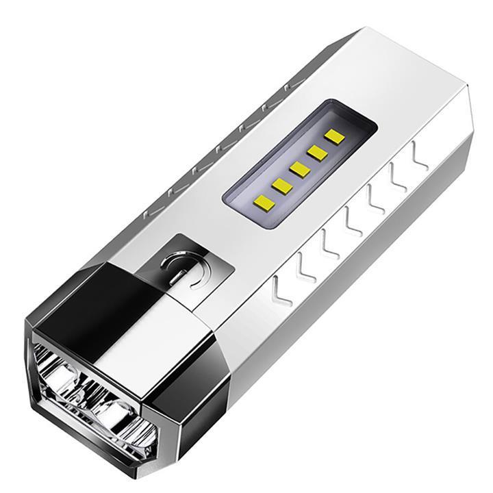 2*LED+5*COB Three Light Sources Flashlight 18650 USB … in Perth - Image 1