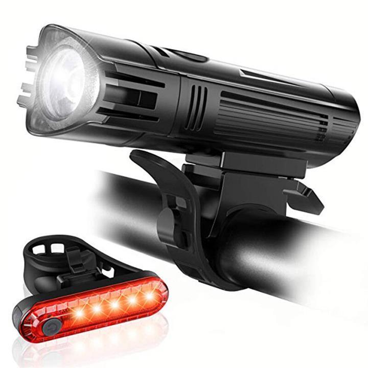 Bicycle Lights Set Powerful Front and Rear Taillight LED … in Wallsend - Image 1