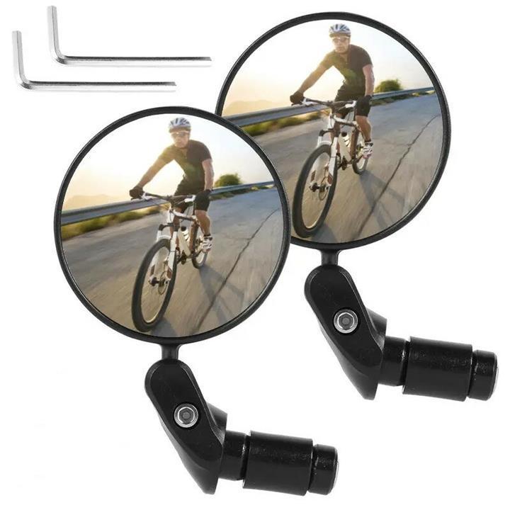 2pcs Bicycle Rear View Mirror Adjustable 360° Rotatable … in Brisbane - Image 1