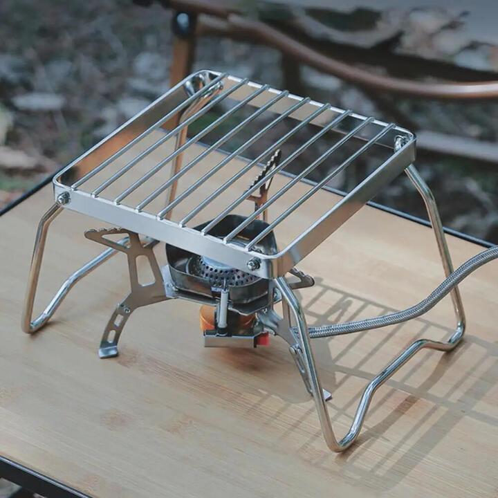 Outdoor Portable Foldable Stove Stand Rack Camping Pot … in Australia - Image 1