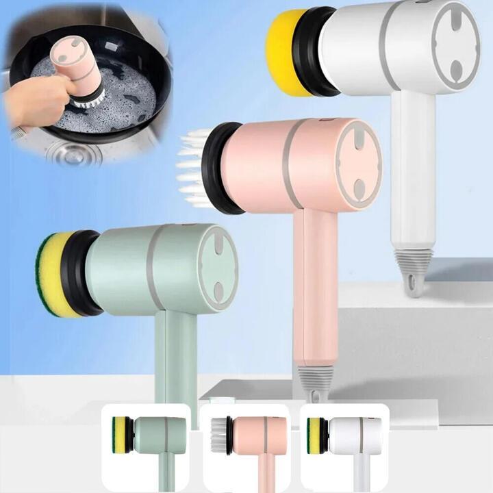 3 in 1 USB Rechargeable Electric Cleaning Brush With … in Brisbane - Image 1