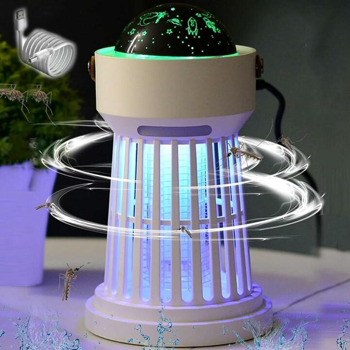 Mosquito Zapper 2000mAh With Music Box and Projector Lamp … in Cairns - Image 1