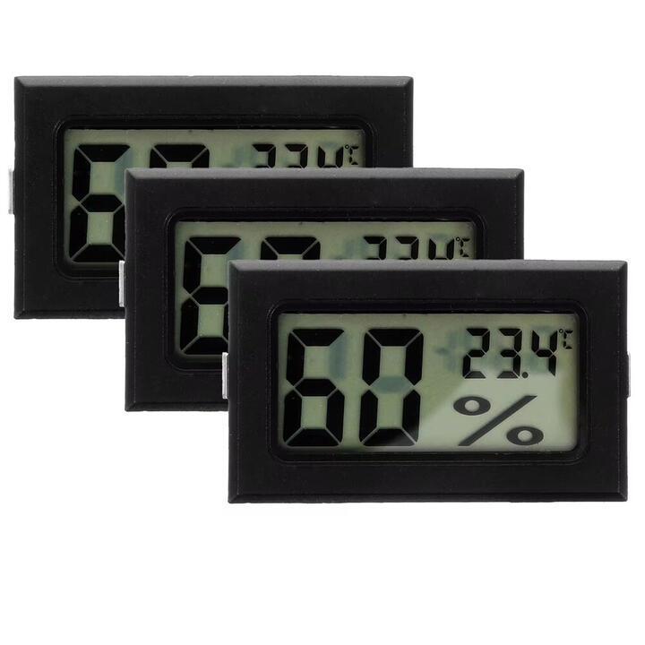 3Pcs Mini Hygrometer Thermometer Digital Temperature … in Newcastle - Image 1