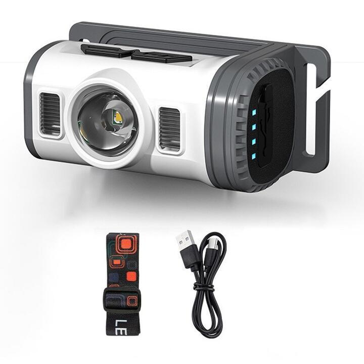 Motion Sensor Smart LED Headlamp Rechargeable Flashlight … in Stanmore - Image 1