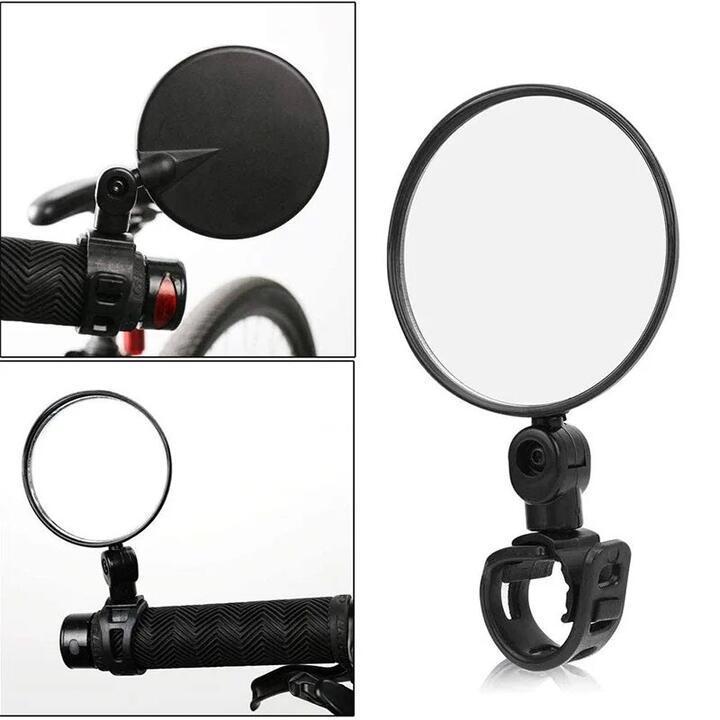 8cm Round Bicycle Rearview Mirror 360°Rotatable Convex … in Braddon - Image 1