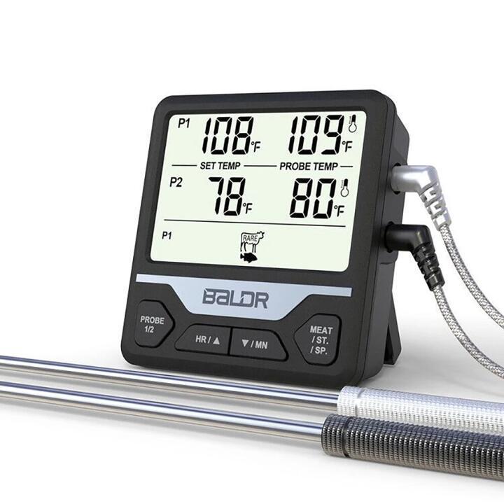 BALDR Split Dual Probe Food Thermometer Large Screen … in Mackay - Image 1