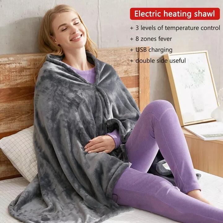 150 X 85cm USB Electric Heating Blanket Heated Shawl … in Sydney - Image 1