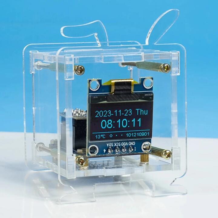 0.96 Inch ESP8266 Mini Weather Forecast Clock OLED Display … in Mackay - Image 1
