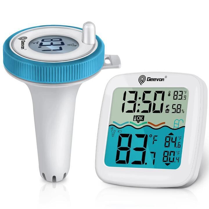 Wireless Pool Thermometer Floating 200ft Range Digital … in Australia - Image 1
