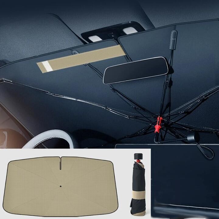 Golden Car Windshield Sunshade Sun Protection Heat … in Newcastle - Image 1