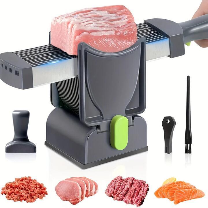 Fresh Meat Cutter Multifunctional Stainless Steel Meat … in Adelaide - Image 1