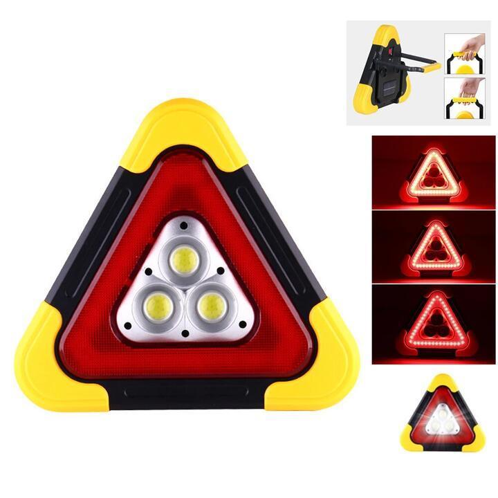 BIKIGHT Solar Emergency Triangular Roadside Warning Light … in Australia - Image 1