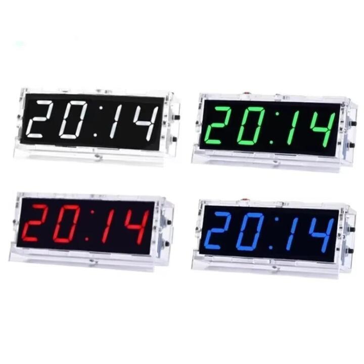 DIY Digital LED Clock Kit Light Control Temperature Display … in Australia - Image 1
